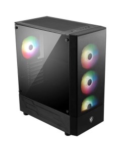 Корпус ATX MAG Forge 112R, Midi-Tower, без БП, черный Msi