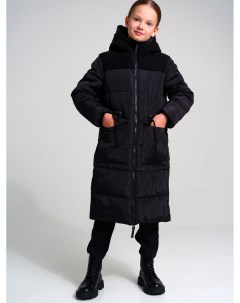 Пальто текстильное с полиуретановым покрытием для девочек School by playtoday