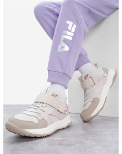 Кроссовки утепленные для девочек Tornado Mid, Бежевый Fila