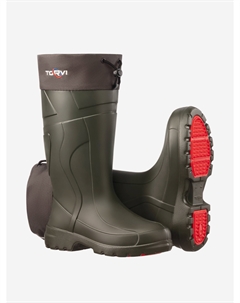 Сапоги модель до - 25С из материала ЭВА+ ТЭП подошва, вкладыш: флисовый, Зеленый Torvi