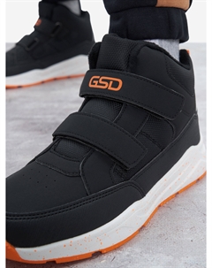 Ботинки утепленные для мальчиков Slot, Черный Gsd