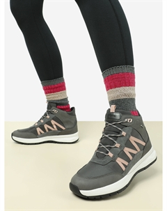 Ботинки утепленные женские D Braies B Abx A, Серый Geox