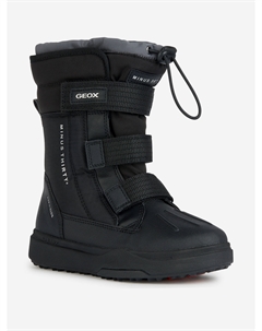 Сапоги утепленные для мальчиков J Bunshee Pg B Abx B, Черный Geox