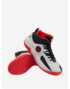 Кроссовки баскетбольные Launch MID, цвет белый/черный/красный, Белый Jogel