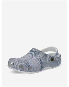 Сабо Classic Denim Clog, Голубой Crocs