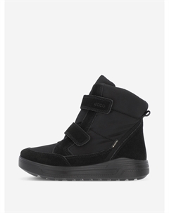 Ботинки утепленные детские Urban Snowboarder Mid-Cut, Черный Ecco
