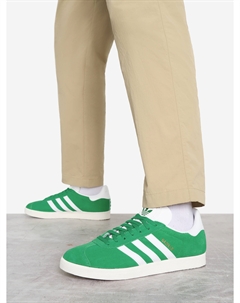 Кеды мужские Gazelle, Зеленый Adidas