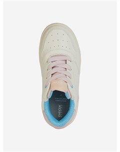 Кеды для девочек J Washiba Girl, Бежевый Geox