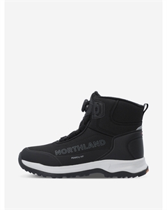 Ботинки утепленные для мальчиков Moose High Boa, Черный Northland