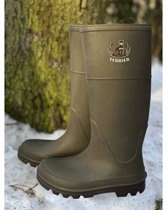 Сапоги полиуретановые TERRIER, Зеленый Harweld