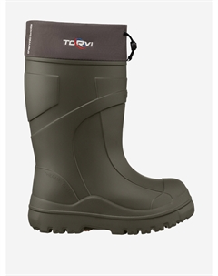 Сапоги модель до - 60С из материала ЭВА+ ТЭП подошва, с 8-слойным вкладышем (гипоаллергенная трикотажная ткань), Зеленый Torvi