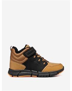 Ботинки утепленные для мальчиков J Flexyper B.B ABX A, Черный Geox