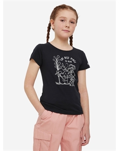 Футболка для девочек, Черный Outventure