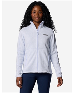Джемпер флисовый женский Sweater Weather Full Zip II, Голубой Columbia