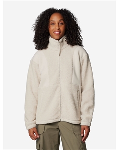 Джемпер флисовый женский Panorama Full Zip II, Бежевый Columbia