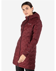 Пуховик женский Delta Ridge Long Down Jacket, Красный Columbia