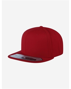 Бейсболка с прямым козырьком 110F (красный), Красный Flexfit