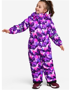 Комбинезон зимний для девочек, Мультицвет Playtoday