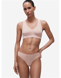 Топ на широких бретелях с V- образным вырезом, Розовый Belle you