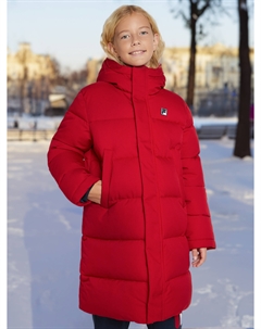 Пуховик для мальчиков, Красный Fila