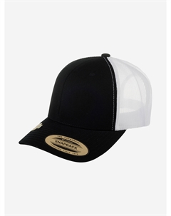 Бейсболка с сеточкой 6606RT (черный), Черный Flexfit