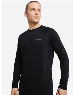 Термобелье верх мужское Midweight Stretch Long Sleeve Top, Черный Columbia