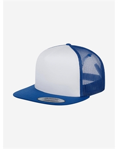 Бейсболка с прямым козырьком 6005FW (синий), Синий Flexfit