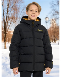 Пуховик для мальчиков, Черный Outventure
