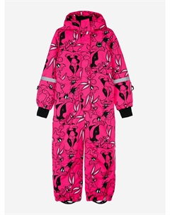Комбинезон зимний для девочек, Мультицвет Playtoday