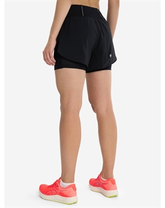 Шорты женские Road 2-N-1 3.5in, Черный Asics