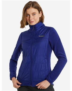 Джемпер флисовый женский Basin Butte Fleece Full Zip, Синий Columbia
