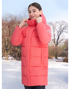 Пальто утепленное для девочек, Розовый Outventure