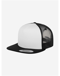 Бейсболка с прямым козырьком 6005FW (черный), Черный Flexfit