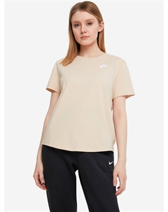 Футболка женская Club Essentials, Бежевый Nike