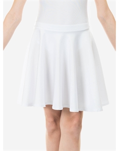 Юбка солнце для танцев и балета из бифлекса, Белый Танцующие