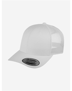 Бейсболка с сеточкой 6606 (белый), Белый Flexfit