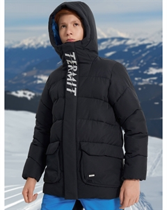 Пуховик для мальчиков, Черный Termit