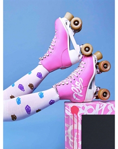 Гольфы с рисунками St.Friday Socks, Каракули, Белые, Белый St. friday