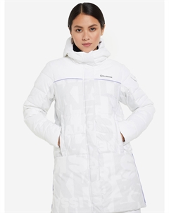 Пуховик женский, Белый Glissade