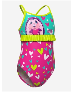 Детский купальник Lily O8, Зеленый Mad wave
