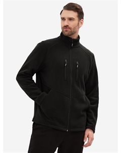Толстовка на молнии флисовая кофта, Черный Ironcust