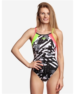 Женский купальник спортивный антихлор Tokio PBT A3, Черный Mad wave