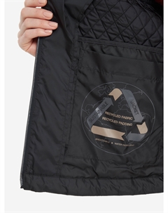 Легкая куртка женская оверсайз Meleda, Черный Geox