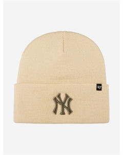 Шапка с отворотом BRAND B-HYMKR17ACE New York Yankees MLB (белый), Белый '47