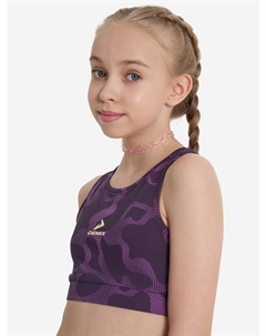 Топ бра спортивный для девочек, Фиолетовый Demix