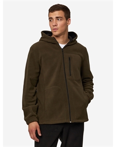 Толстовка мужская на молнии с капюшоном, Зеленый Ironcust