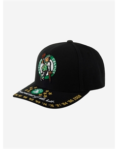 Бейсболка MITCHELL NESS HHSS6268-BCEYYPPPBLCK Boston Celtics NBA (черный), Черный Mitchell and ness