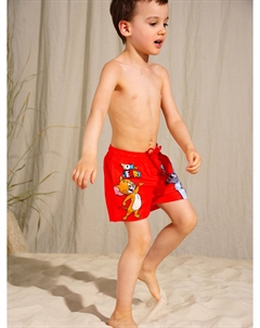Шорты плавательные для мальчика, Красный Playtoday