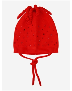 Шапка для девочек, Красный Playtoday