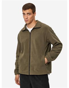 Толстовка мужская на молнии флисовая кофта, Зеленый Ironcust